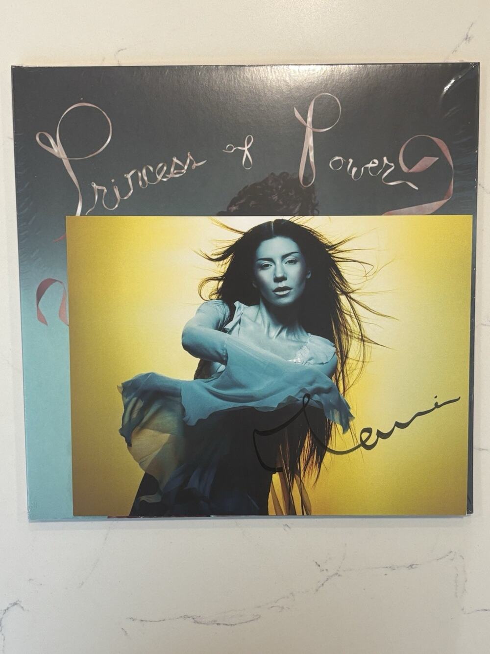 MARINA PRINCESS OF POWER SIGNED PURPLE Vinyl SIGNED AUTOGRAPHED #3
